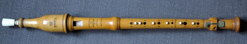 an English flageolet by Bainbridge