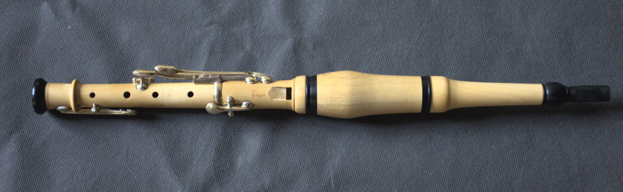 a French flageolet with 5 keys