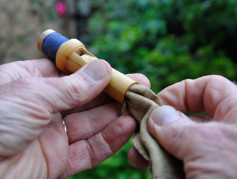 how to dry the bore of the flageolet